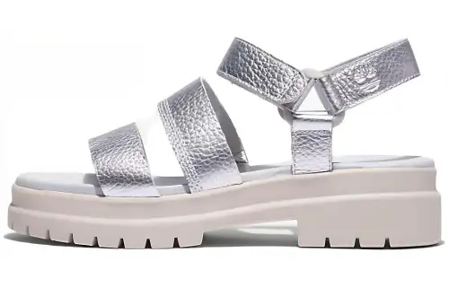 Timberland Beach Sandals Women's Silver