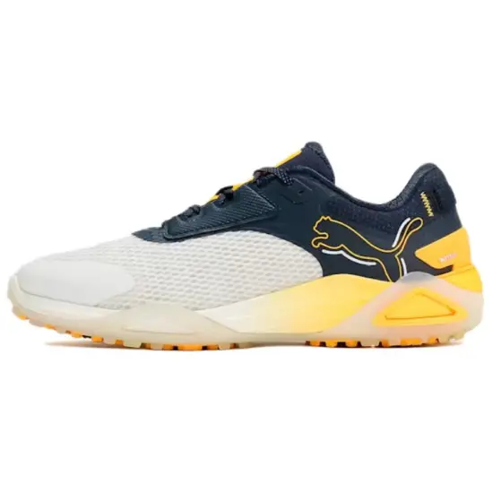 PUMA Shadowcat Nitro Golf Shoes Men Low-Top White Blue