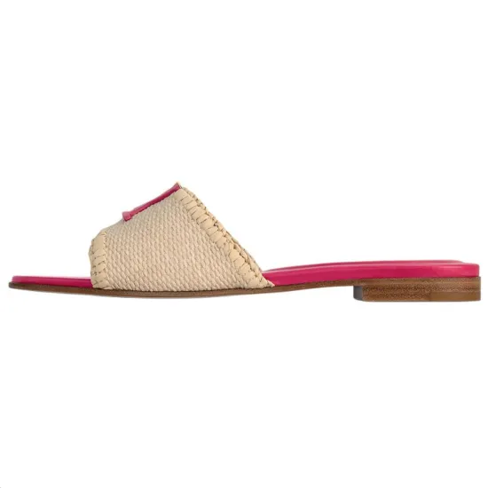 LOUIS VUITTON Capri Slide Slippers Women's Red