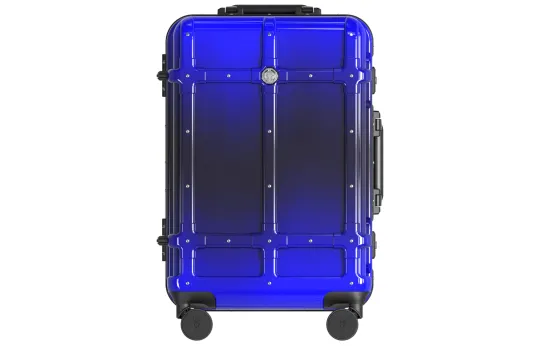 NAKURU ABS+PC Suitcase Unisex Sea Erosion Blue Vintage