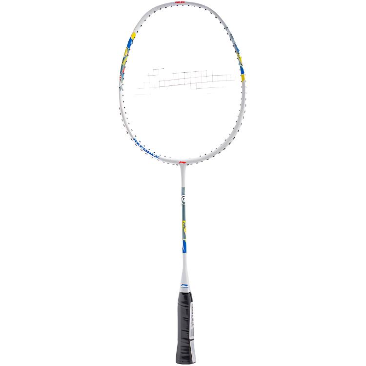 Li Ning Thunder KIDS Full Carbon Badminton Rackets Offensive Type Heavy Head, Stiff Shaft Entry level 555MM