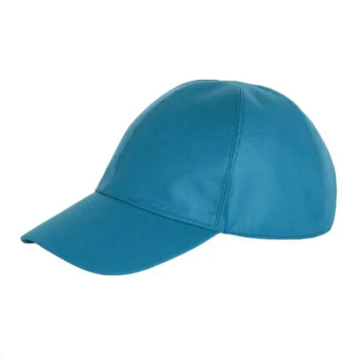 Loro Piana Virgin Wool, Elastane, Silk Baseball Caps Men's Blue
