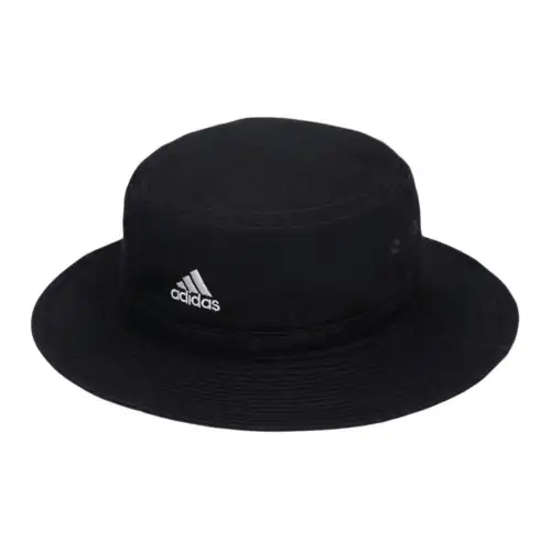 Adidas Cotton Bucket Hats Unisex Black