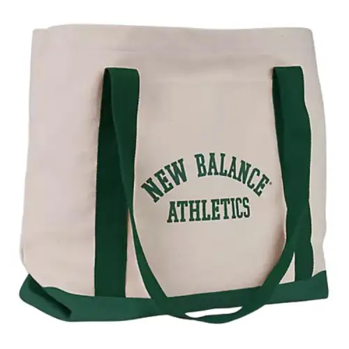 New Balance Cotton And Canvas Bag, Tote Bag, Shopping Bag, Shoulder Bag, Handbag Regular Unisex Green