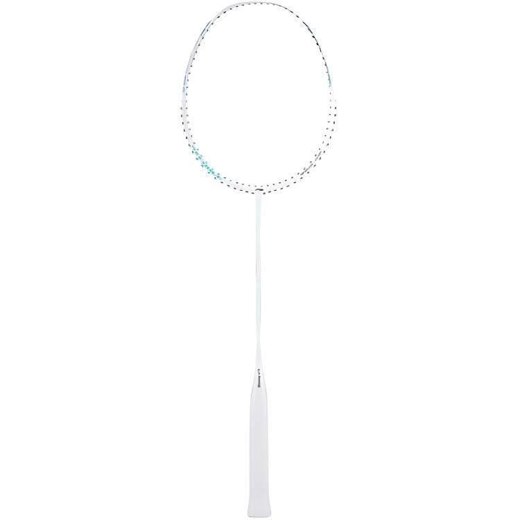 Li Ning Thunder 10 AYPU105 4 Full Carbon Badminton Rackets Entry level Thunder 10 Single Racket Pearl White
