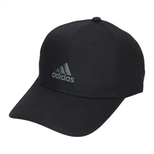 Adidas Polyester Baseball Caps Unisex Black Gray