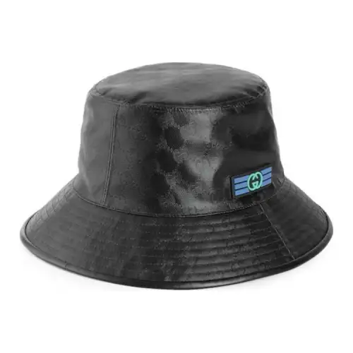 GUCCI Polyester Bucket Hats Men's Black