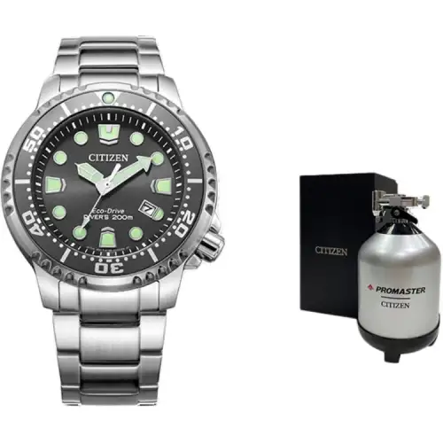CITIZEN Glacier Collection Light Powered Quartz Movement Stainless Steel Strap Watch Unisex