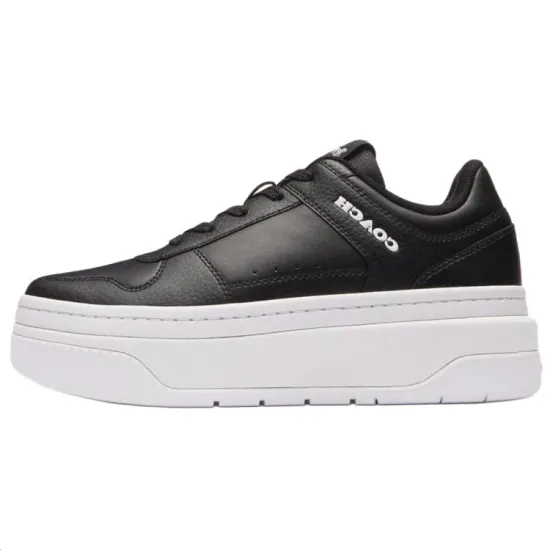 COACH Skateboard Shoes Women's Low-Top Black