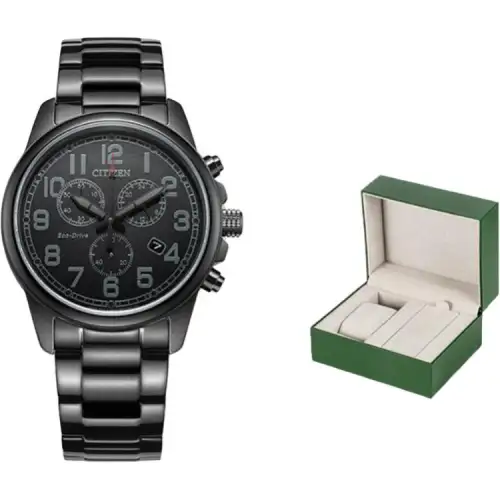 CITIZEN Ecology Drive Collection Light Powered Quartz Movement Stainless Steel Strap Watch