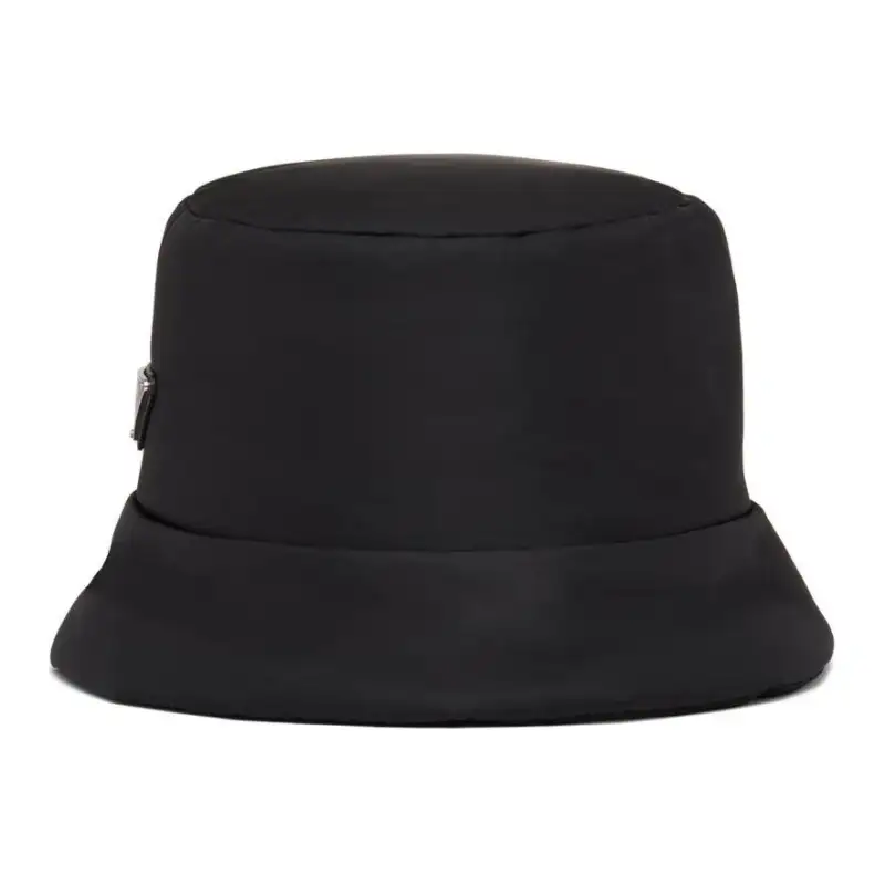 Prada Logo Plaque Bucket Hat