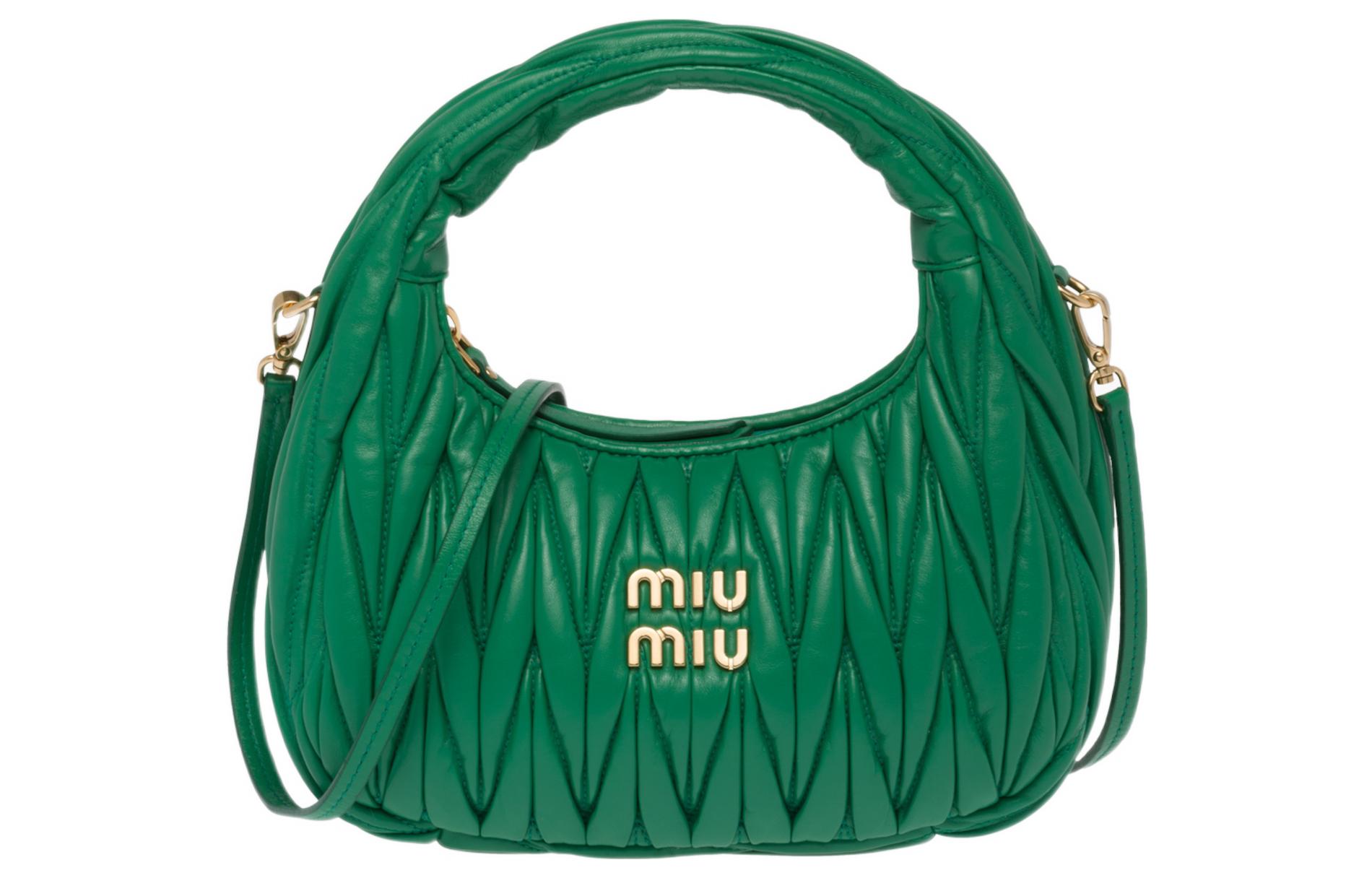Женская сумка MIU MIU Wander (зеленая)