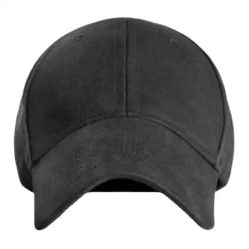 Balenciaga Cotton Baseball Caps Men's Black