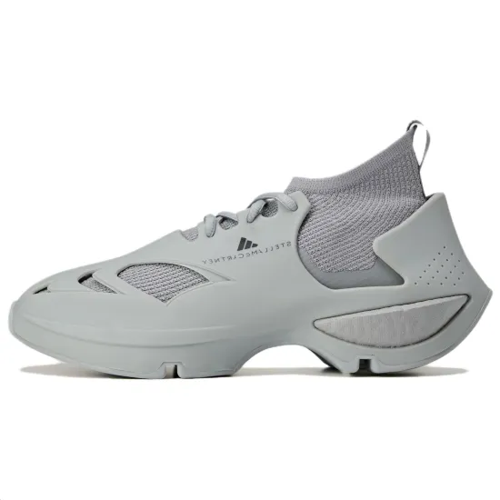 Adidas Stella McCartney Anti Slip Wear Resistant Low Top Casual Shoes Unisex Gray Black