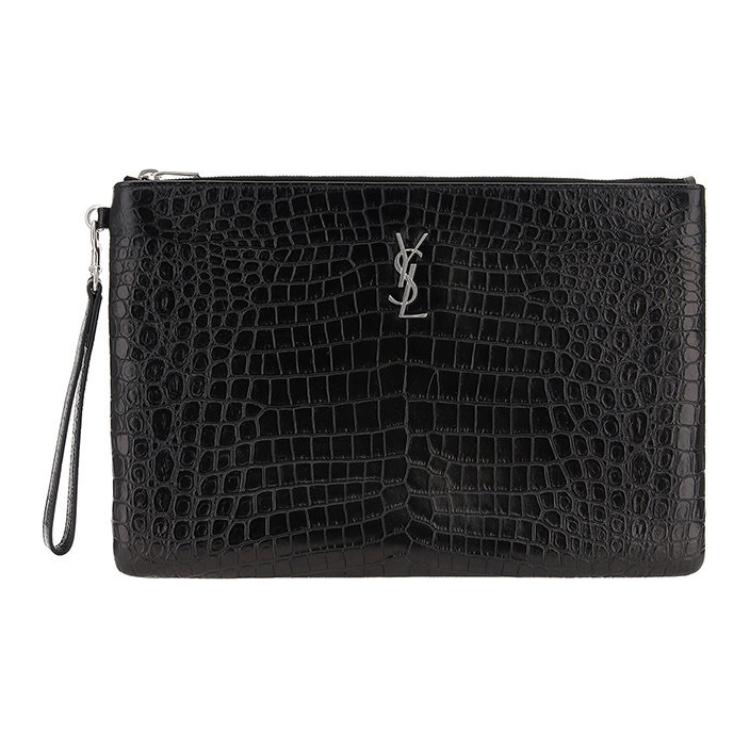 Женская сумка SAINT LAURENT YSL Monogram (черная)