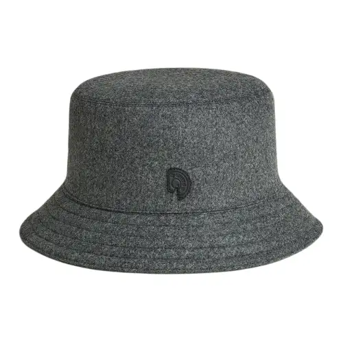 HERMES Carrousel Bucket Hats Men's Gray
