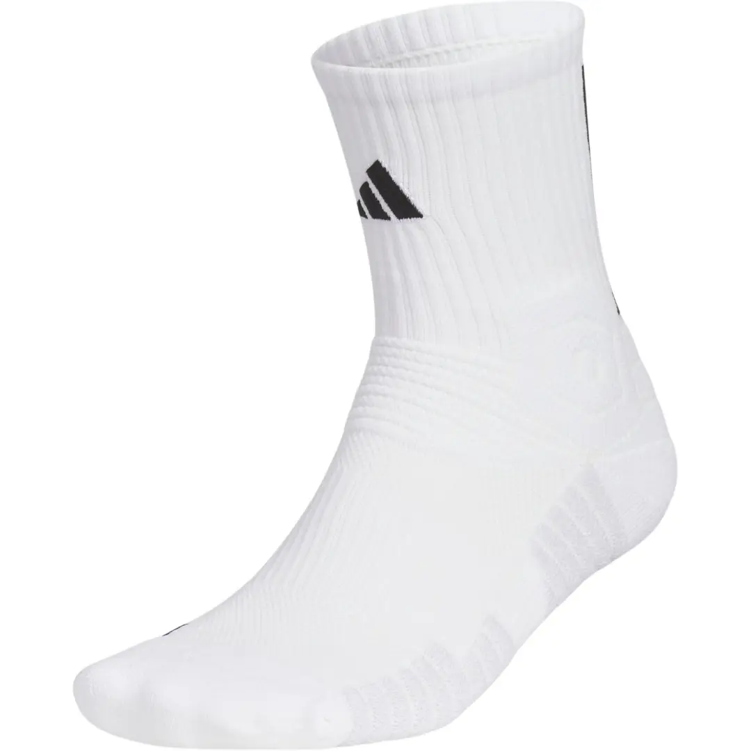 Adidas BASKETBALL CREW SELECT SOCKS Basketball Socks Unisex 1 Pack White