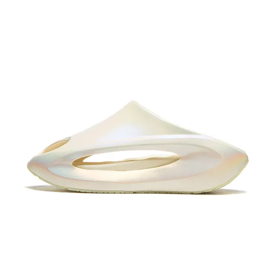 LiNing Yun You Slay Slide Slippers Unisex Pearl White