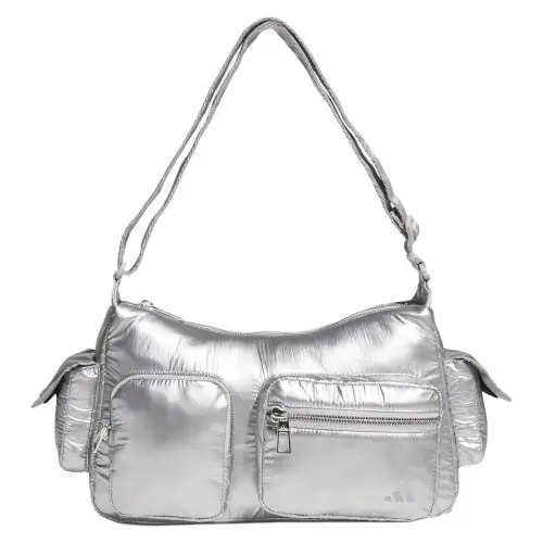 Adidas, fashionable universal polyurethane one-shoulder bag, with your logo imprint