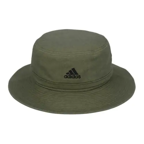 Adidas Cotton Bucket Hats Unisex Green