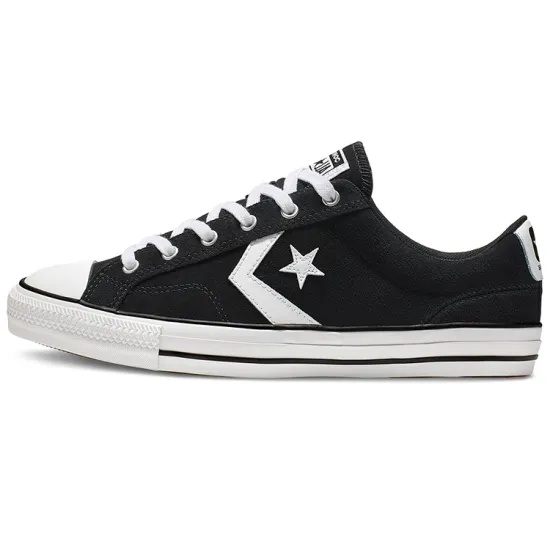 Converse Star Player 76 Skateboarding Shoes Unisex Low-top Black/white