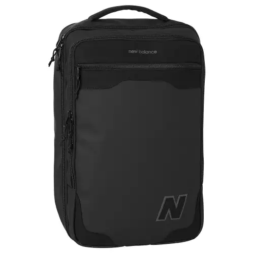New Balance Polyurethane Backpack Unisex Black