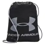 Under Armour Polyester Backpack Regular Unisex Black & Steel