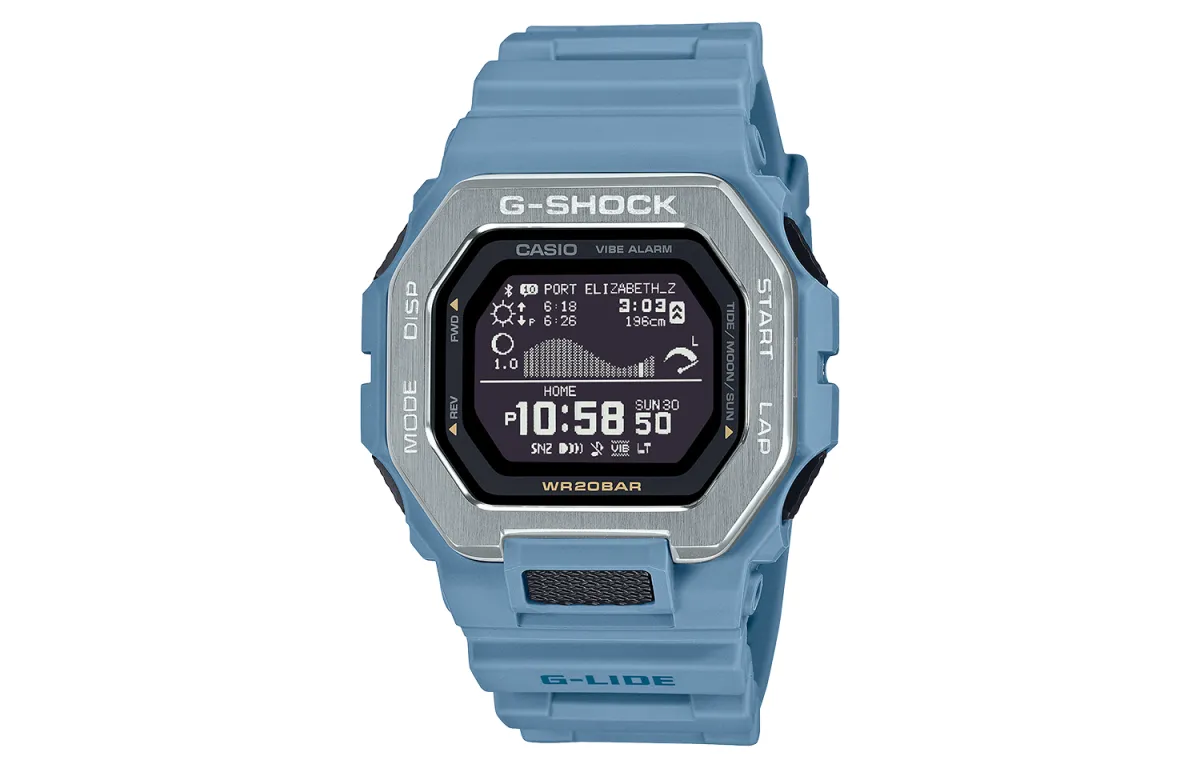 CASIO Unisex G-Lide Series Black Watch GBX-100-2APR