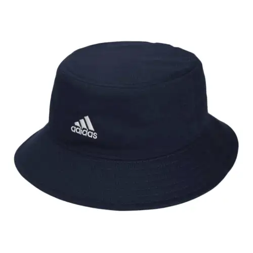 Adidas Cotton Bucket Hats Unisex Marine Blue