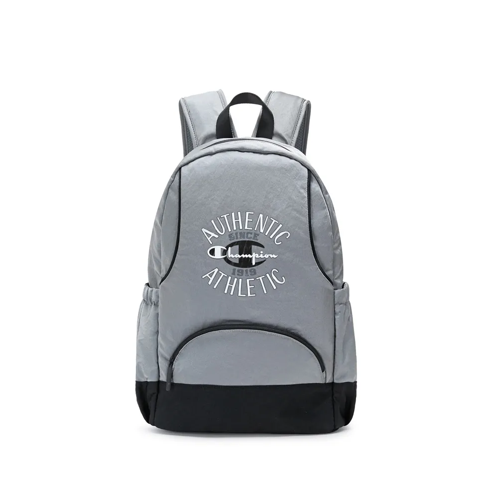 Champion Fabric Backpack Regular Unisex Black/Light Gray/Dark Brown