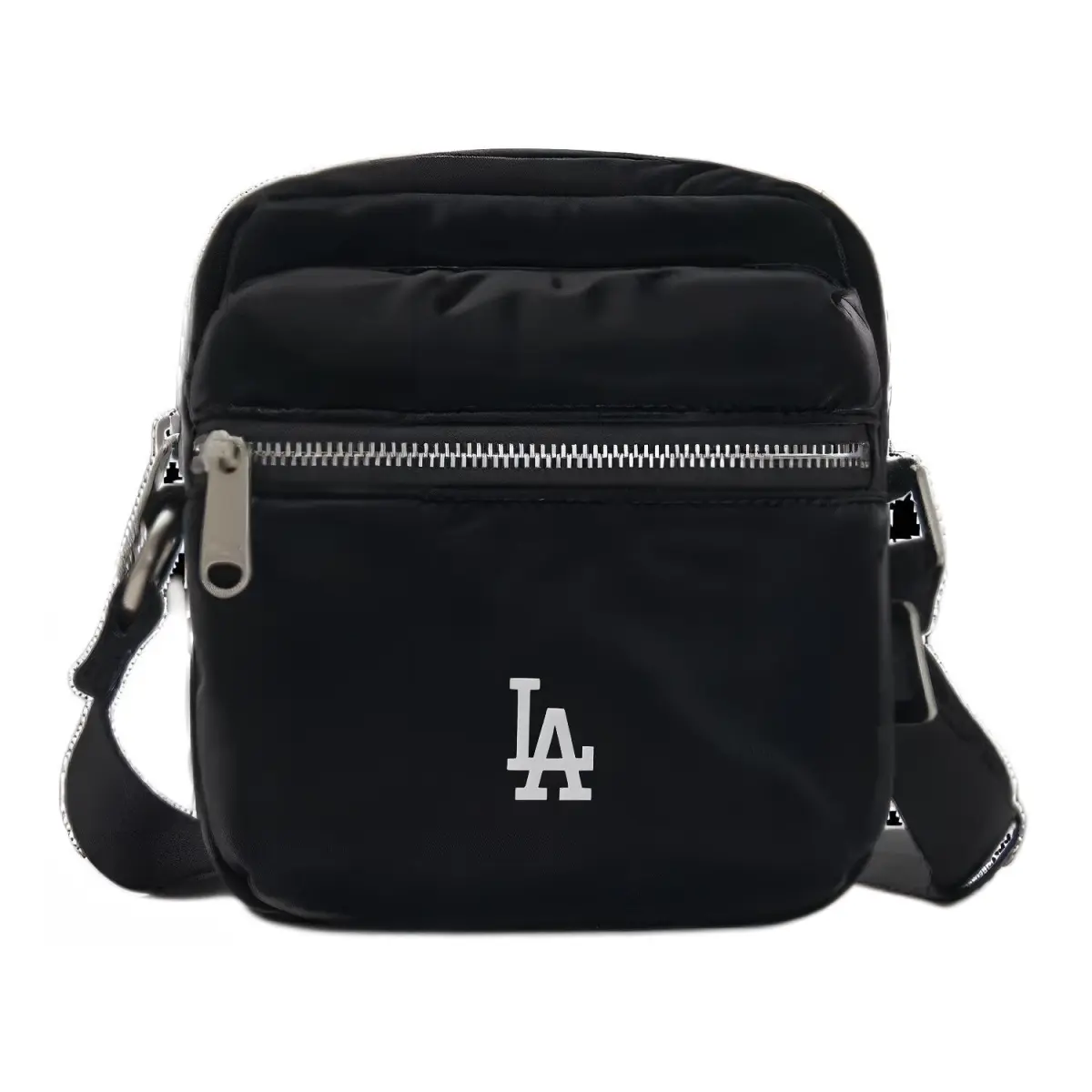 MLB Polyurethane Shoulder Bags Unisex Black