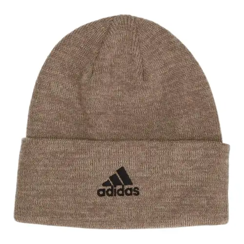 Adidas Brand Logo Acrylic Fiber Beanies Men's Beige