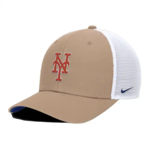 Nike Cotton, Polyester Baseball Caps Men's Khaki