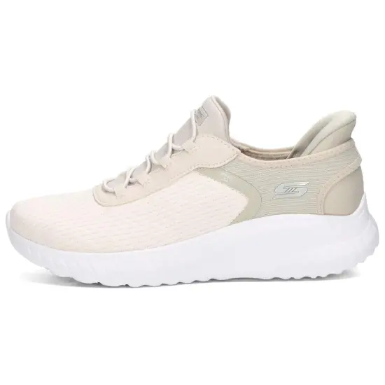 Skechers BOBS SQUAD Anti Slip Wear Resistant Low Top Running Shoes Women's White