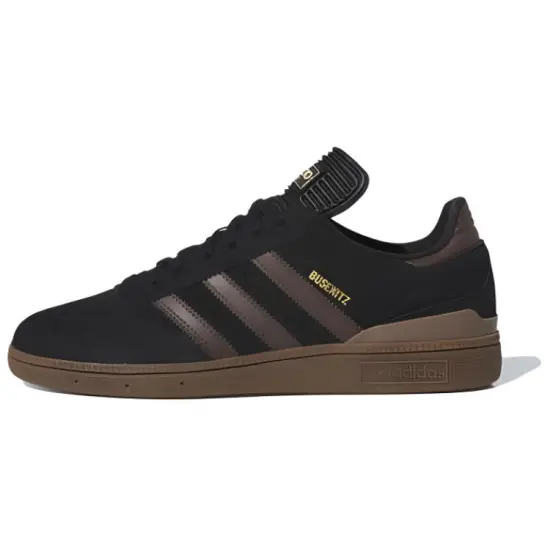 Adidas Originals Busenitz Pro Core Black Brown Gold Metallic