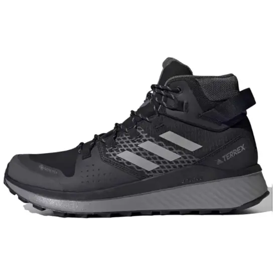 Adidas Terrex Folgian Hiker Hiking Shoes Men Mid-top Black/Gray