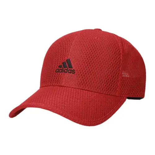 Adidas Polyester Baseball Caps Unisex Red