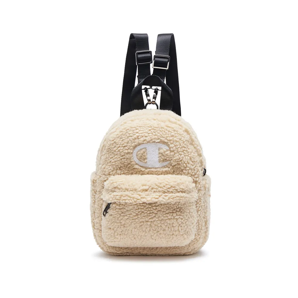 Champion Fabric Backpack Regular Unisex Khaki/Dark Brown