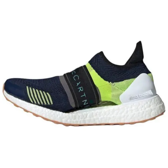Adidas ULT Running Shoes Women's Mid-top Navy Blue/fluorescent Green