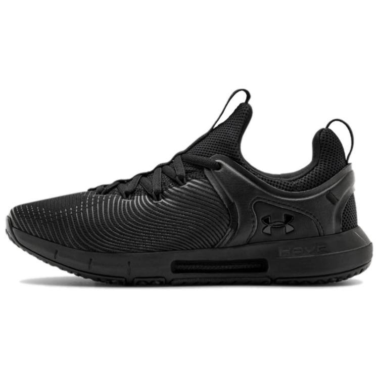 Under Armour Hovr Rise 2 Comfortable Shock Absorbing Anti-Slip Low Top Running Shoes Women's Black
