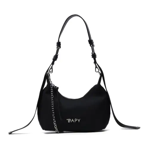 A BATHING APE Nylon Handbag, Shoulder Bag Women's Black