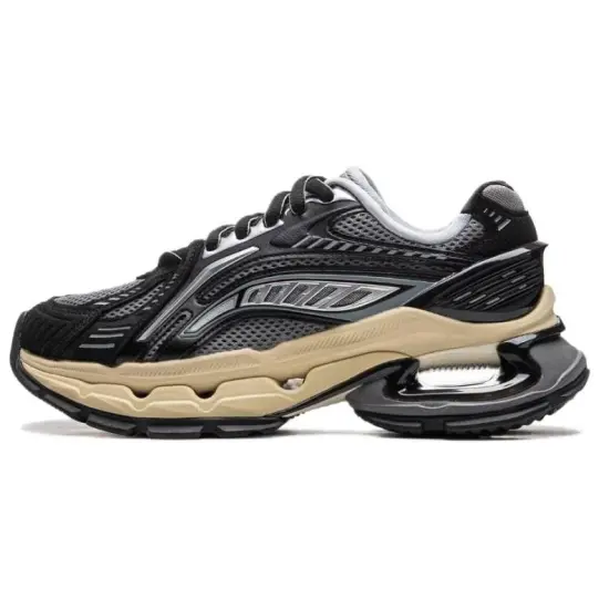 LiNing Casual Shoes Women's Low-Top Black/Slate Gray