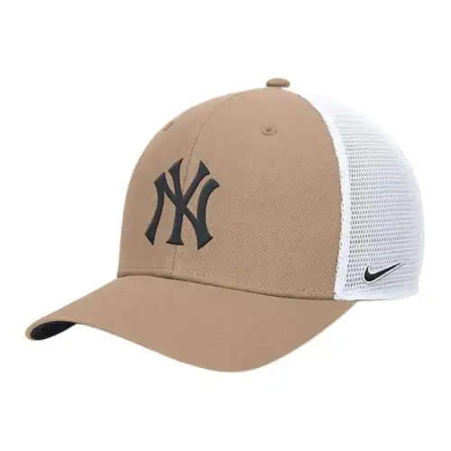 Nike Cotton Baseball Caps Men's Khaki