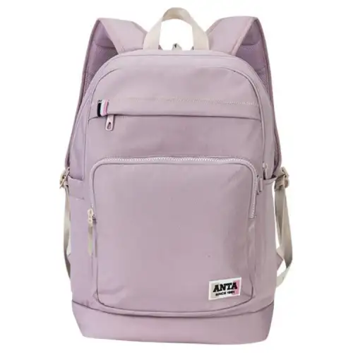 Anta Fabric Backpack Regular Unisex Light Purple Pink