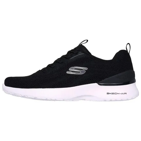 Skechers Cushioned Wear-Resistant Breathable Low-Top Casual Running Shoes Men's Black