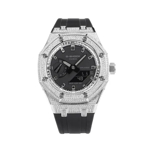 CASIO Unisex Liquid Crystal/Analog Dual Display Series 44.5mm Black Watch
