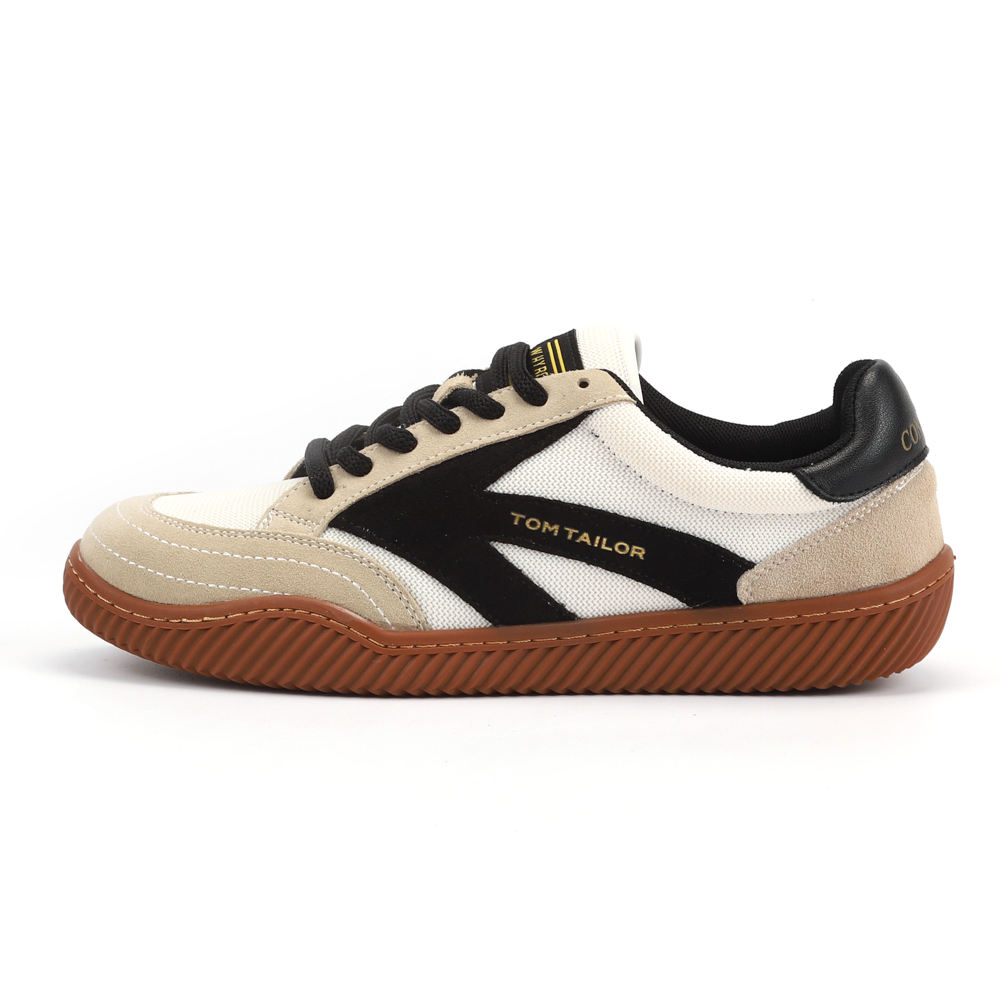 TOM TAILOR Уличный контраст для отдыха спорт пакет Оберточная бумага нескользящие баланс воздухопроницаемый Низкая банда панель обувь мужской стиль