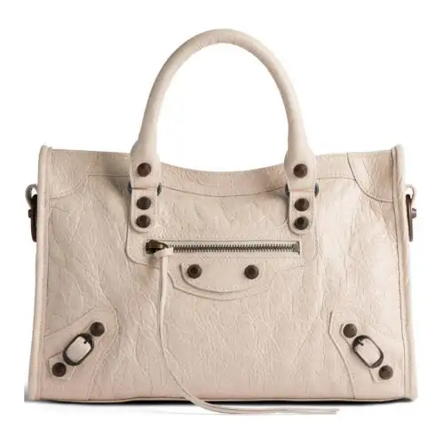 Balenciaga Le City Stud-Detailed Small Tote Bag