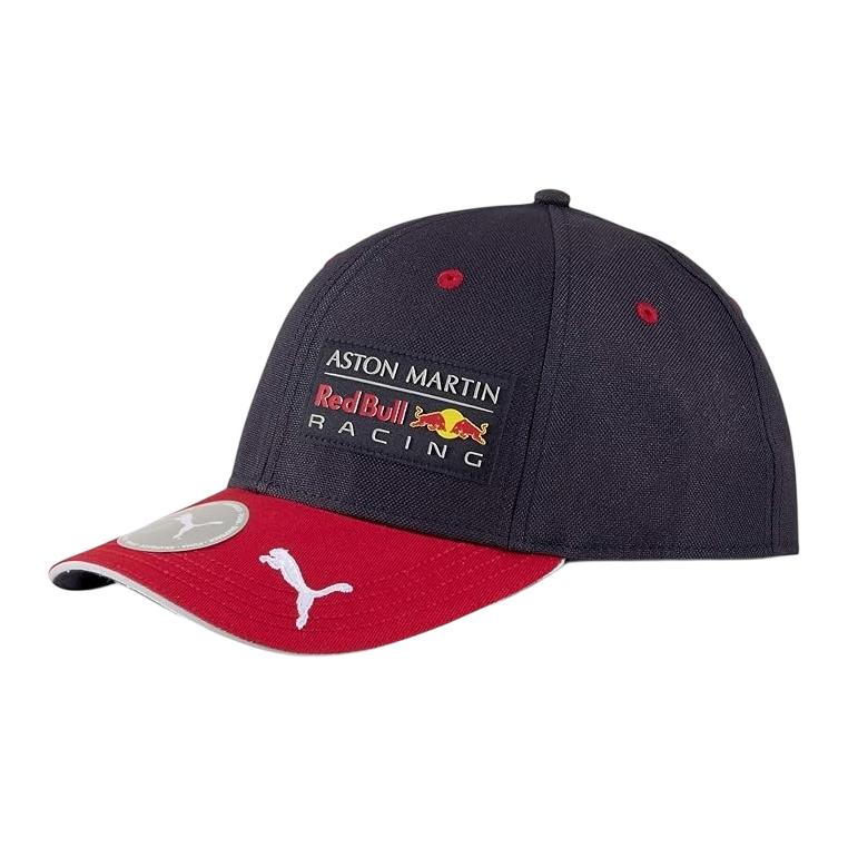 Мужская бейсболка PUMA (черно-красная)