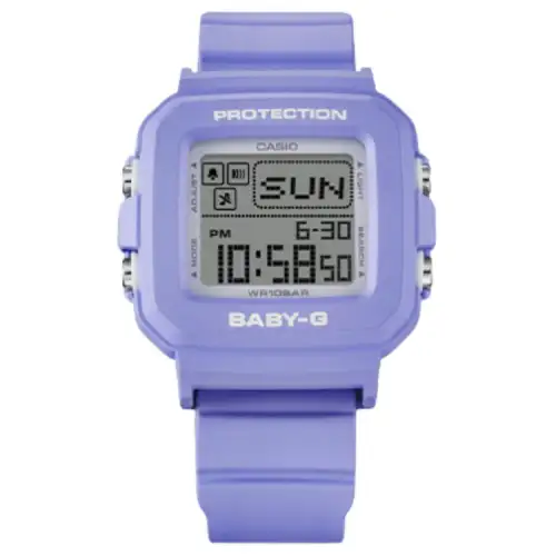 CASIO Women's BABY-G 39mm Gray Watch BGD-10K-6PR